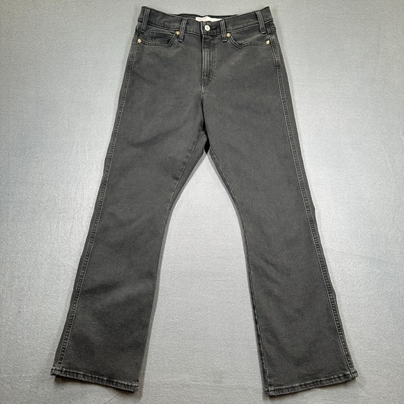 Signature by Levi Strauss & Co. Denim - Levi's Strauss & Co Jeans Womens 27 Black Denim High Rise Kick Bootcut Heritage